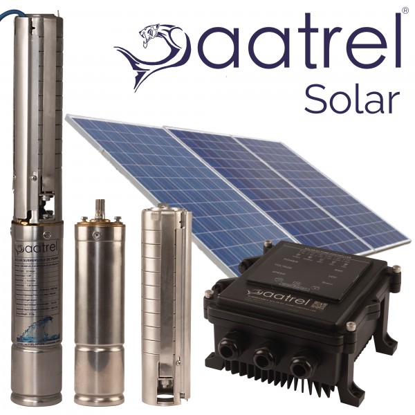 Buy 1HP Submersible Solar Powered BLDC Aatrel Solar Water Pump Solarclue